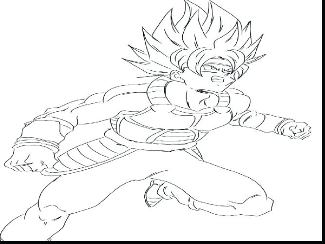 667x500 Goku Coloring Pages Coloring Pages Dbz Goku Ssj4 Coloring Pages