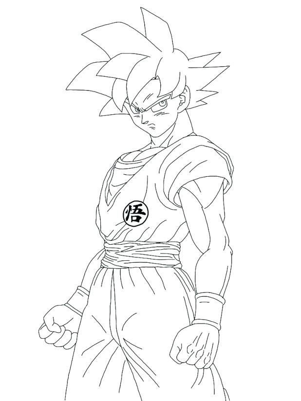 618x824 Goku Coloring Games Dragon Ball Z Coloring Pages Super God Online
