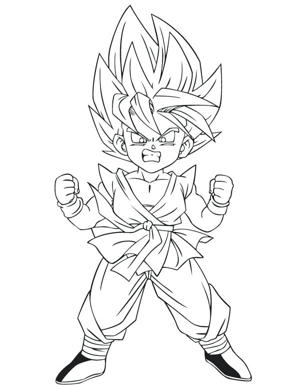 600x776 Dragon Ball Z Coloring Pages Goku Dragon Ball Z Coloring Pages
