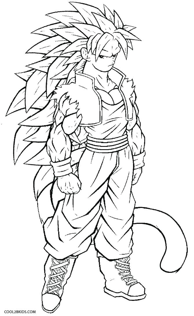 670x1091 Goku Super Saiyan 3 Coloring Pages Super 3 Coloring Pages Coloring