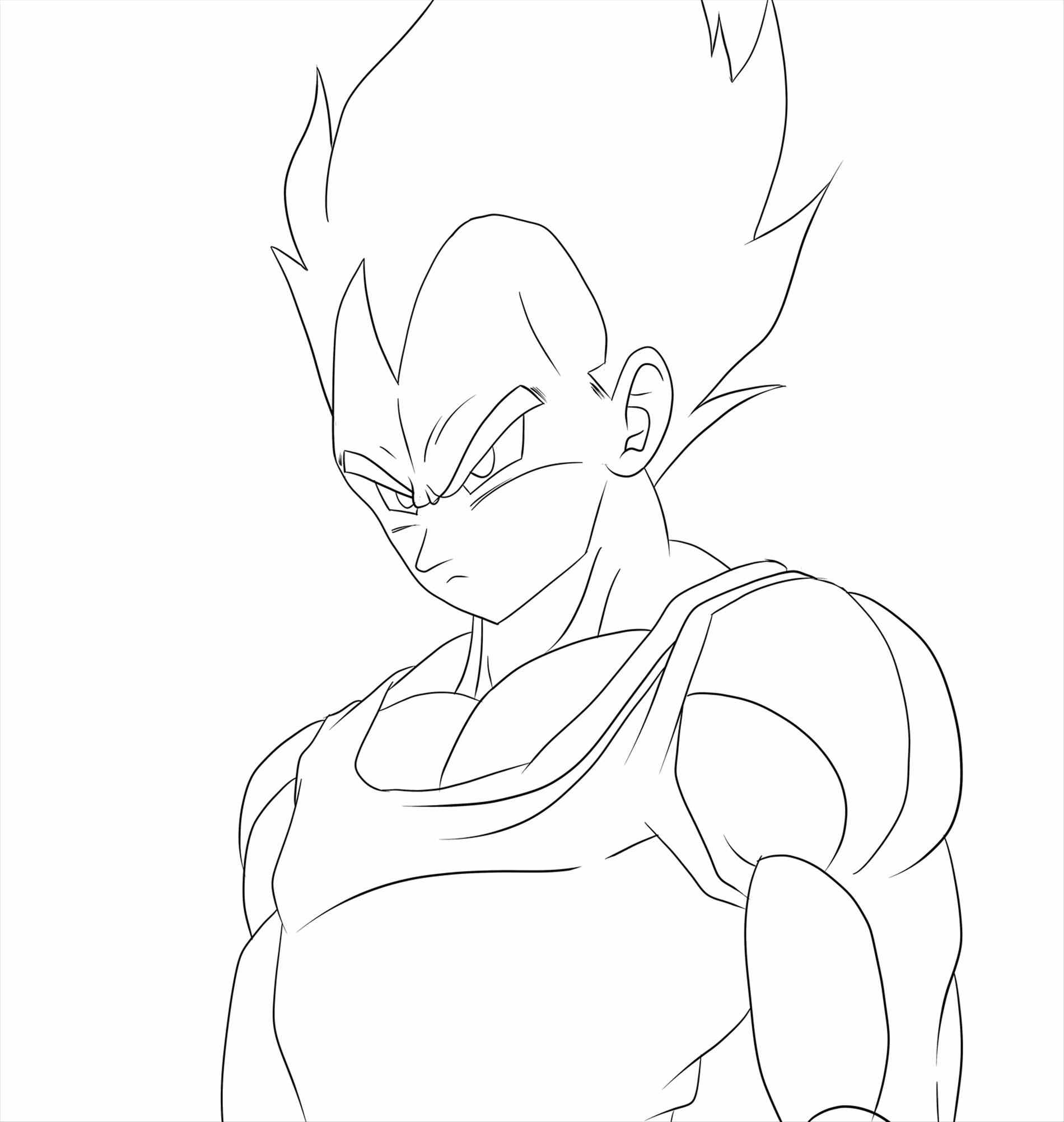 1900x2003 Beautifully Idea Vegeta Coloring Pages Dragon Ball Z Super Saiyan