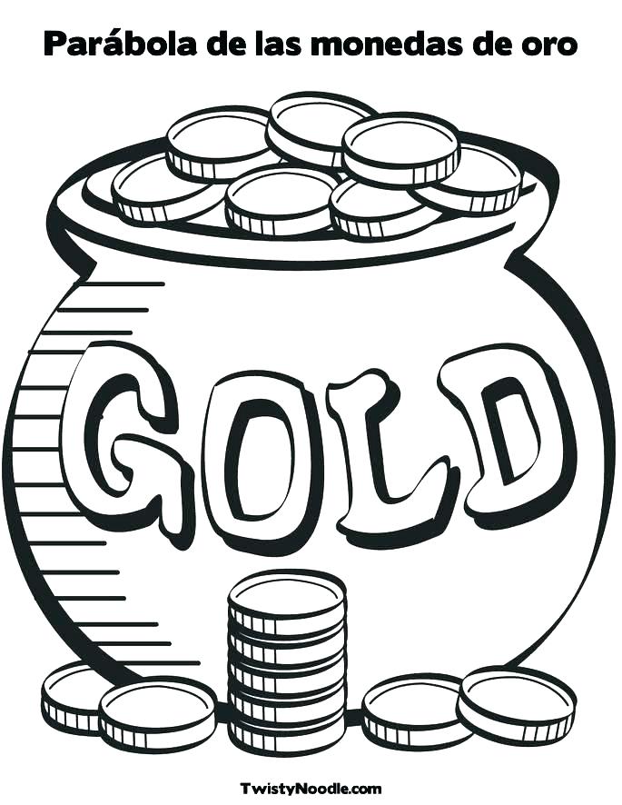 685x886 Coin Coloring Page Coin Coloring Pages Coins Coloring Page