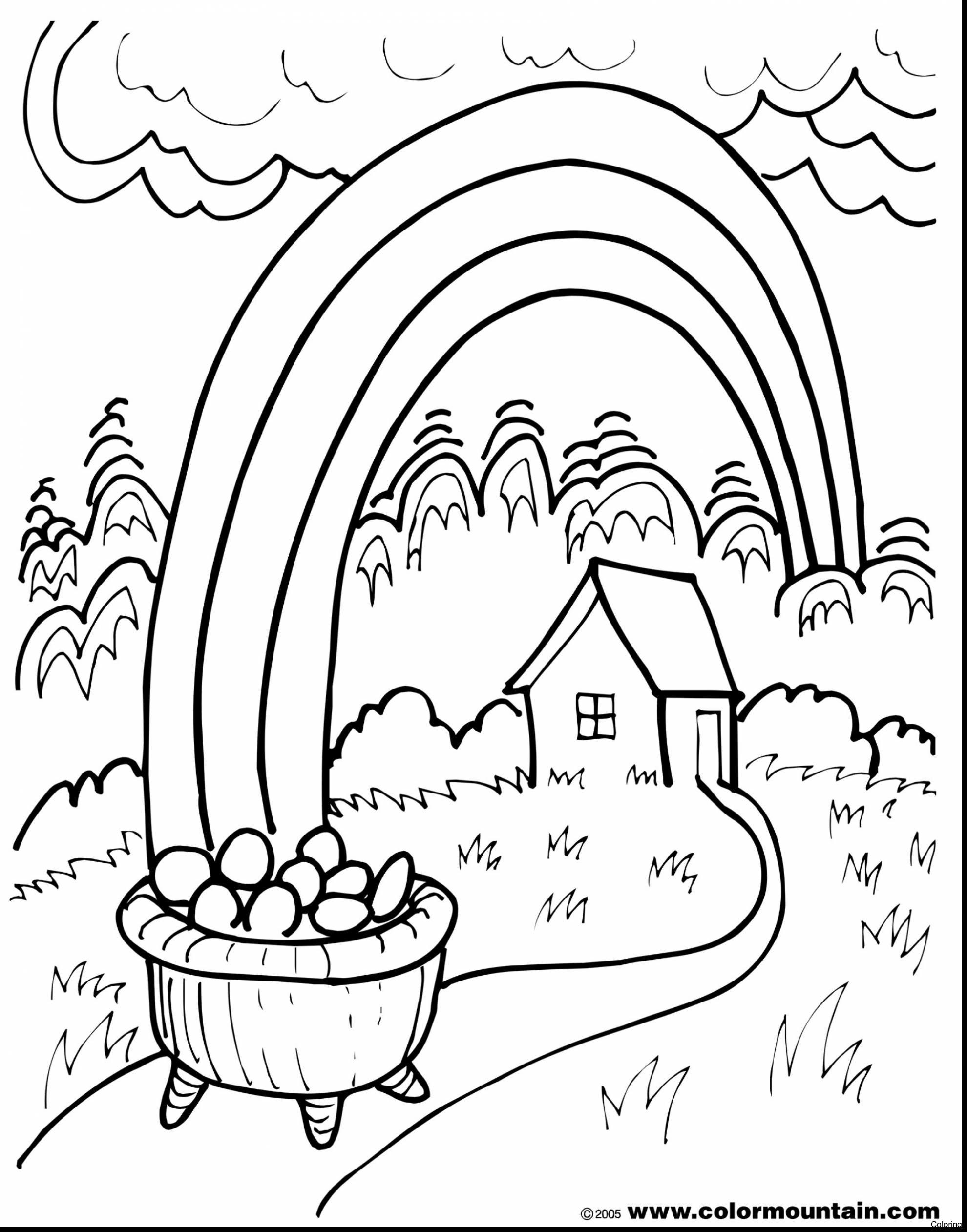 1980x2523 Noted Pot Of Gold Coloring Page Rainbow Kids Pages 15f Free