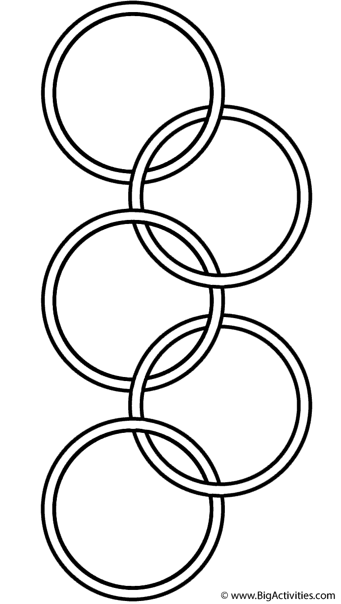 678x1200 Olympic Symbol (Landscape)