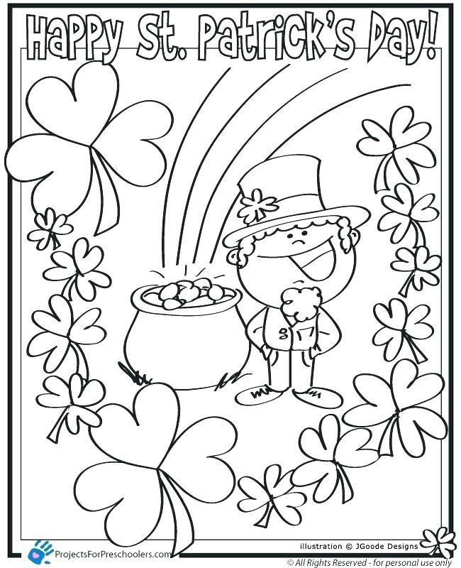 650x800 Gold Coloring Pages St Day Coloring Pages Free St Day Leprechaun