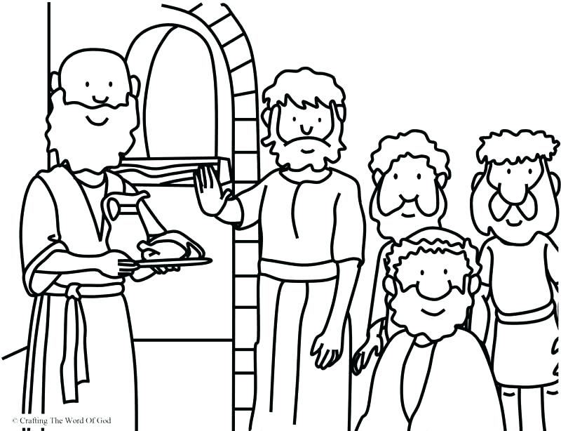 800x614 Coloring Page Destroyed The Golden Calf Coloring Coloring Page
