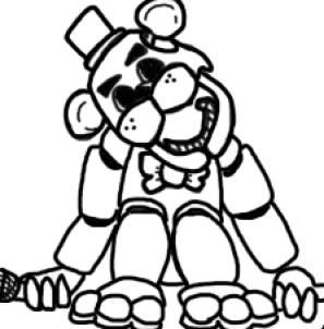297x302 Coloring Golden Nights Freddy Freddy Springtrap