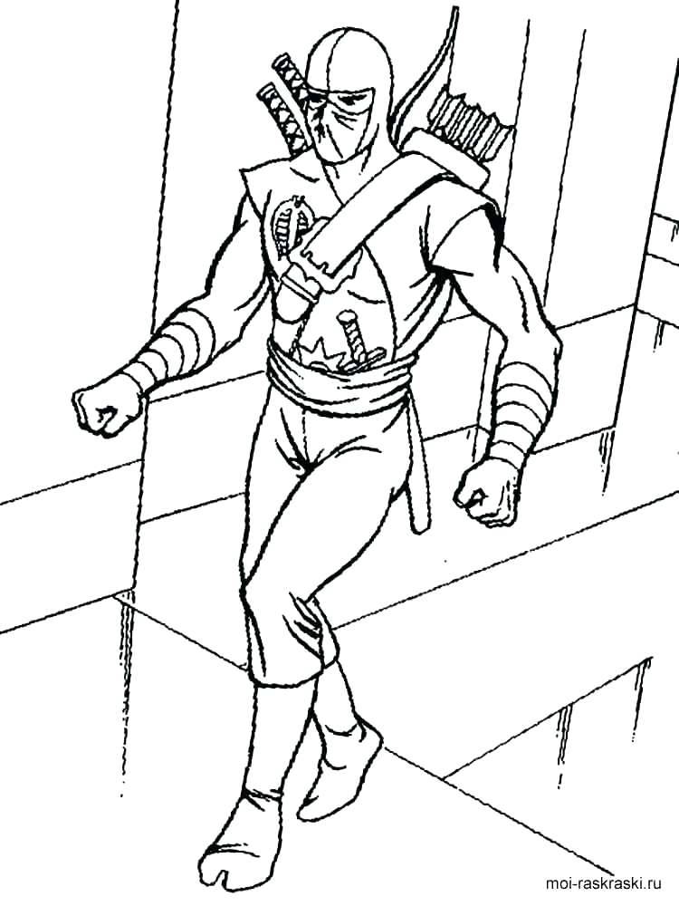 750x1000 Ninja Color Pages Ninja Coloring Pages Printable Ninja Coloring
