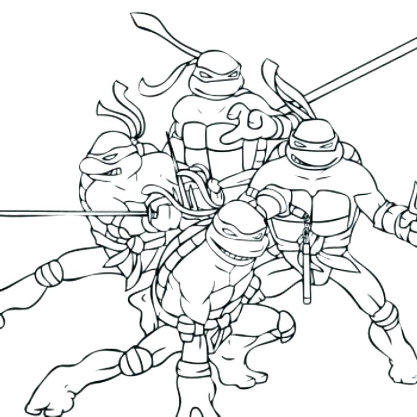 816x816 Ninja Coloring Pages Free Ninja Coloring Pages Gallery
