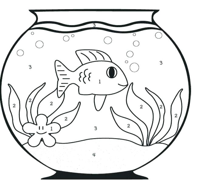 678x600 Goldfish Coloring Page Lovely Fish Bowl Coloring Page And Colour