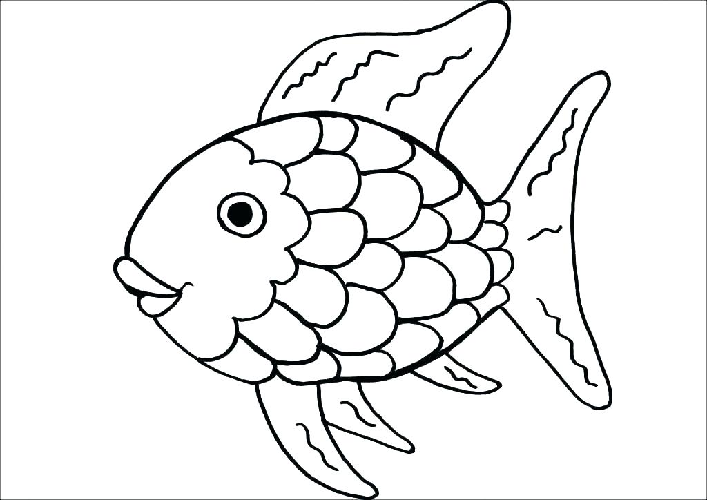 1024x724 Cartoon Fish Coloring Page Coloring Book Fish Cartoon Coloring