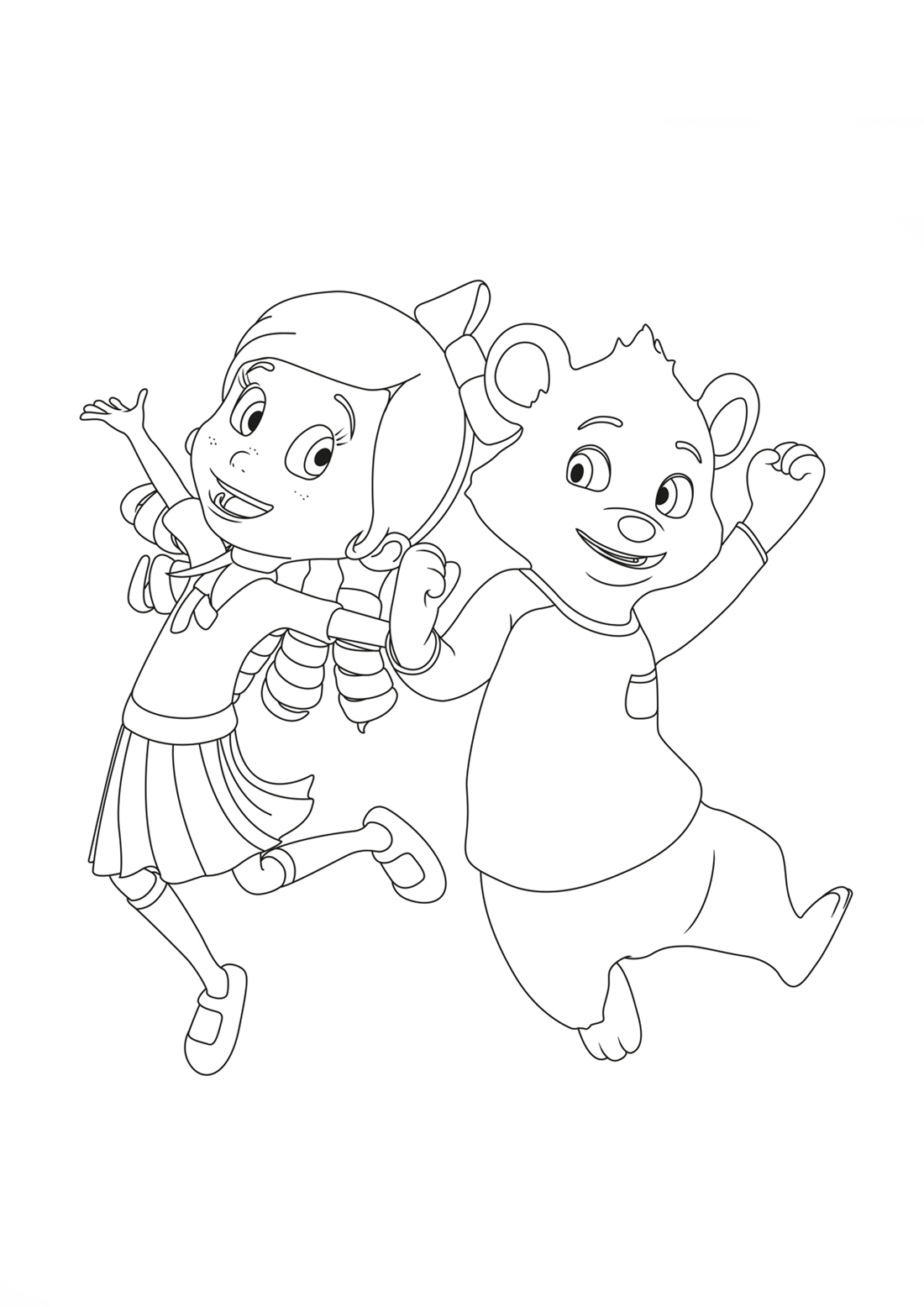 1100x1556 24 Goldie And Bear Coloring Pages Selection Free Coloring Pages