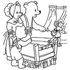 230x230 Top 10 Free Printable Goldilocks And The Three Bears Coloring
