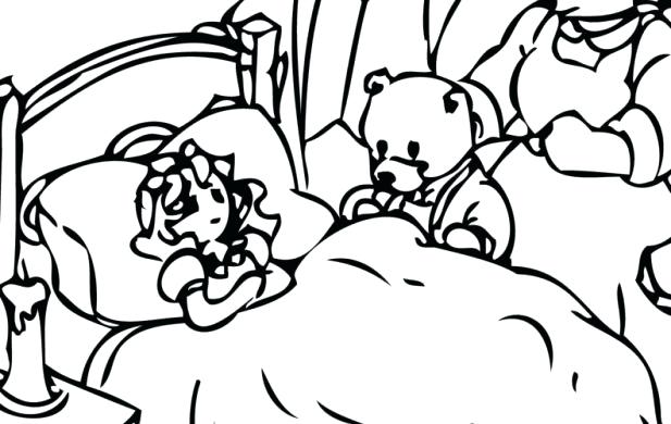 617x390 Goldilocks Coloring Pages Preview Goldilocks And The Three Bears