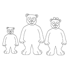 230x230 Top 10 Free Printable Goldilocks And The Three Bears Coloring