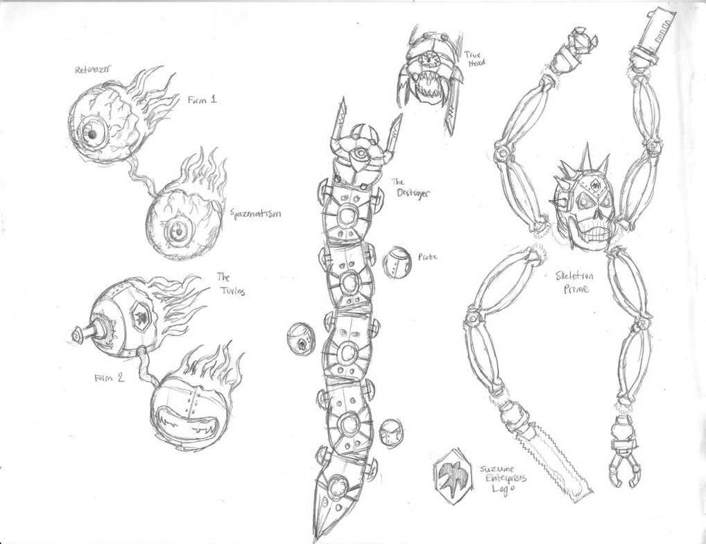 1018x785 Learn How To Draw Golem From Terraria Step By Inside Coloring
