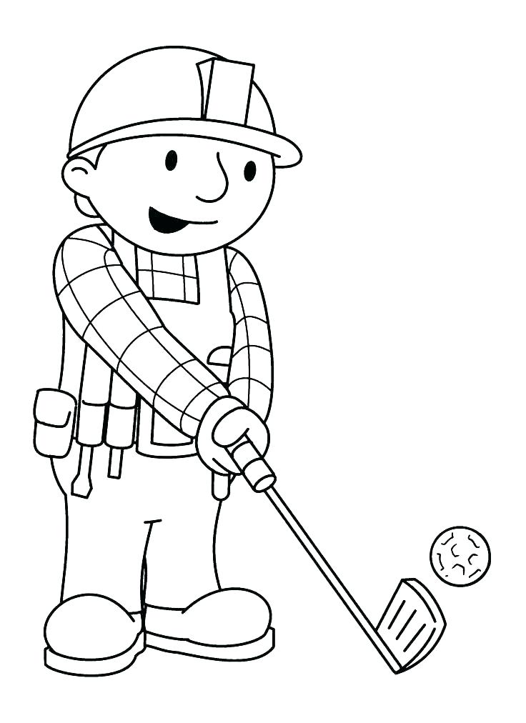 736x1012 Golf Coloring Page Golf Coloring Pages With Playing Golf Coloring