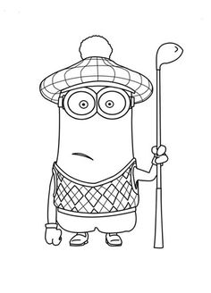 236x328 Golf Coloring Pages Teeing Off Golf Bag Golf Ball Golf Club Girl