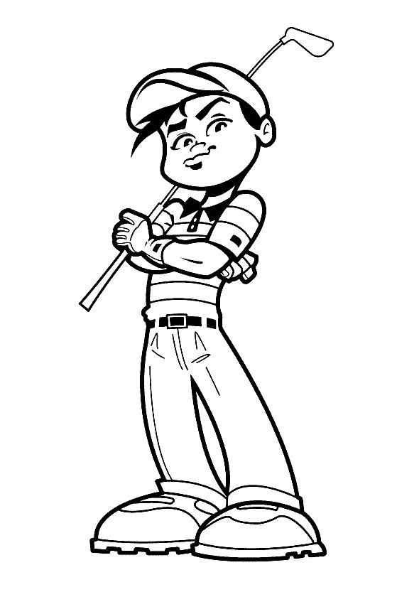 590x833 Disegni Da Colorare Per Bambini. Colorare E Stampa Sportivo 23
