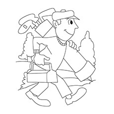Golf Club Coloring Pages