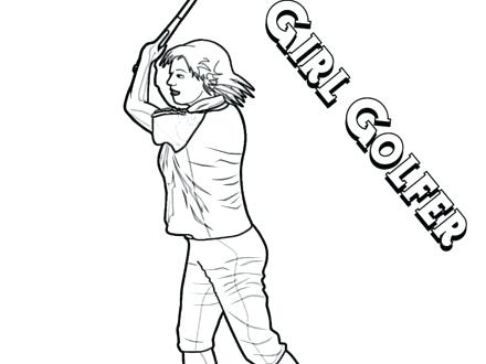 440x330 Golf Coloring Pages Click The Bag For Playing Golf Coloring Pages