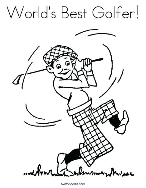468x605 Golf Coloring Pages Minion Golfer Coloring Page Blocktradex.club