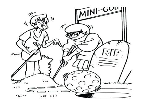 476x333 Golf Coloring Page Coloring Page Golf Club Coloring Pages Volet