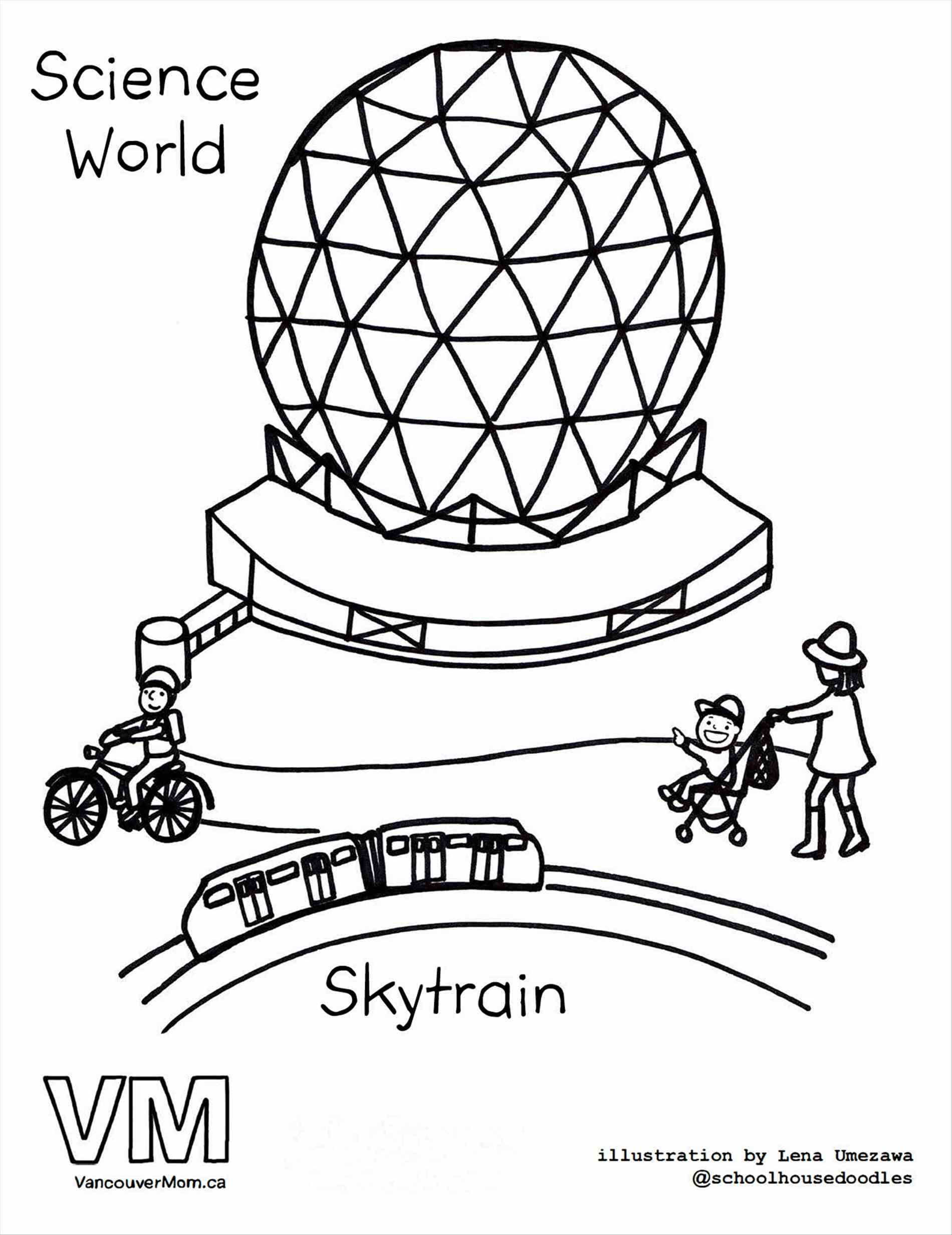 1900x2465 Gondola Coloring Page