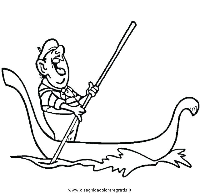 640x620 Gondola Coloring Page Gondola Isolated On A White Background Stock