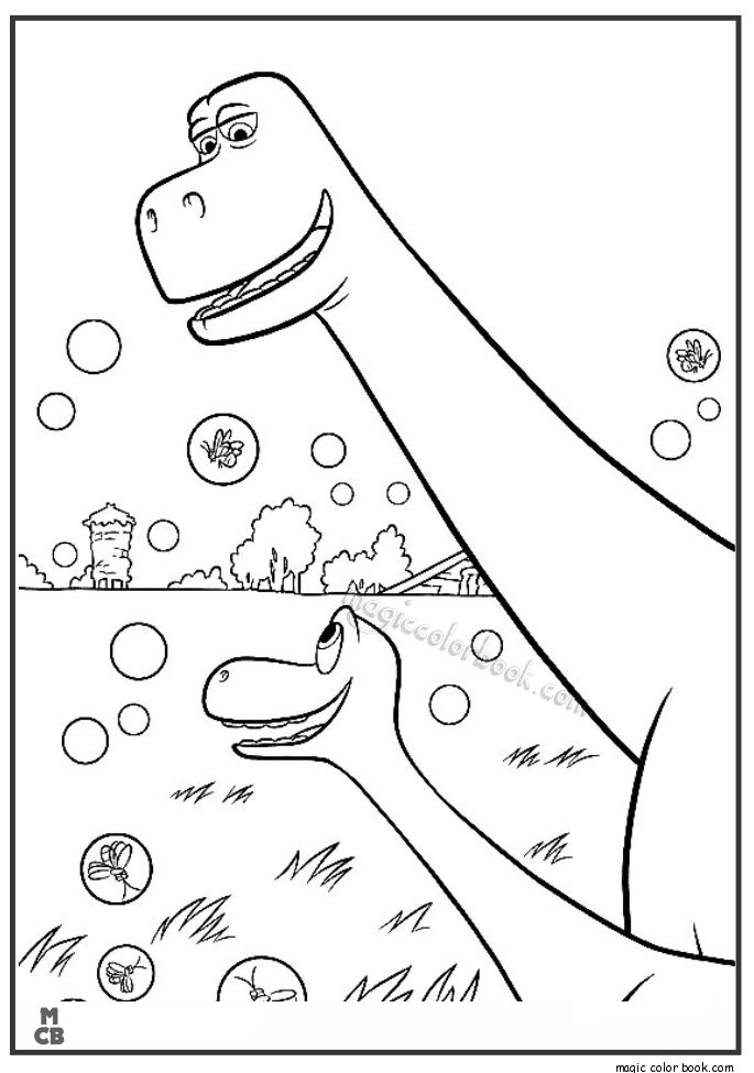 Good Dinosaur Coloring Pages