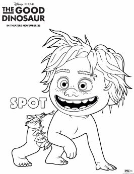 266x346 The Good Dinosaur Printable Activities