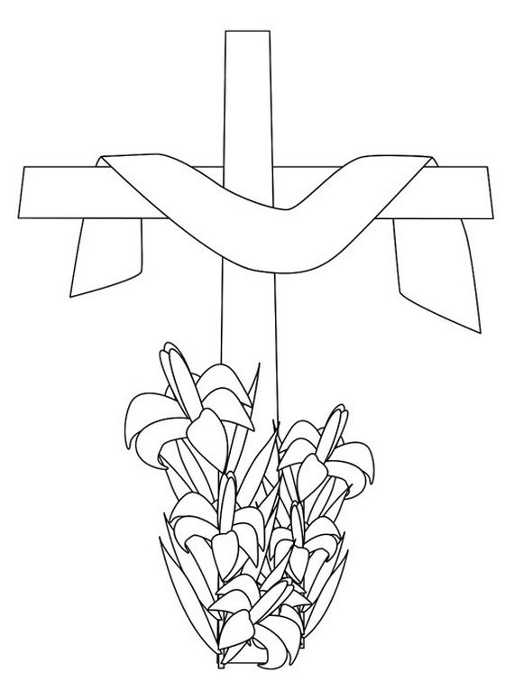 570x766 Good Friday Coloring Pages And Pintables For Kids