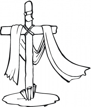 308x360 Free Printable Good Friday Coloring Pages Cool Christian Wallpapers
