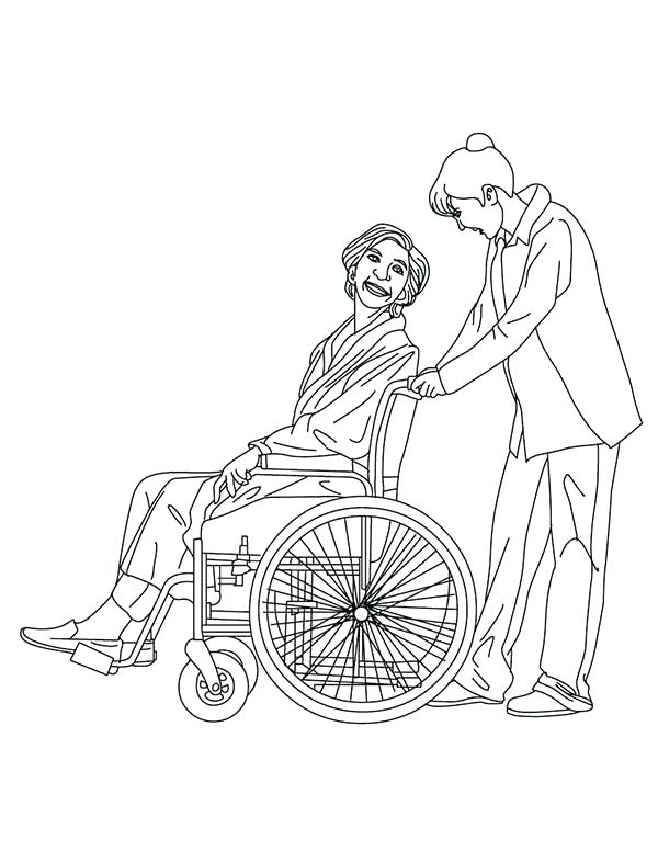 600x776 Job Coloring Pages Nurse Medical Job Coloring Page Good Job
