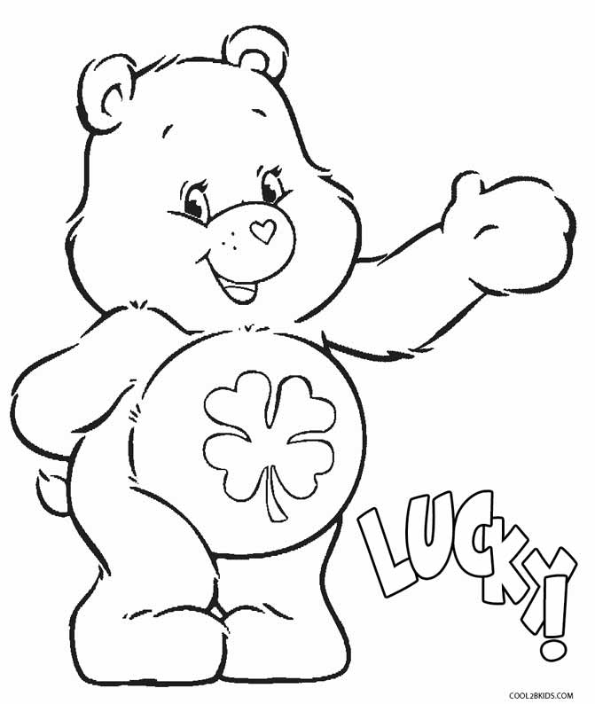 671x794 Printable Care Bears Coloring Pages For Kids Cool2bkids