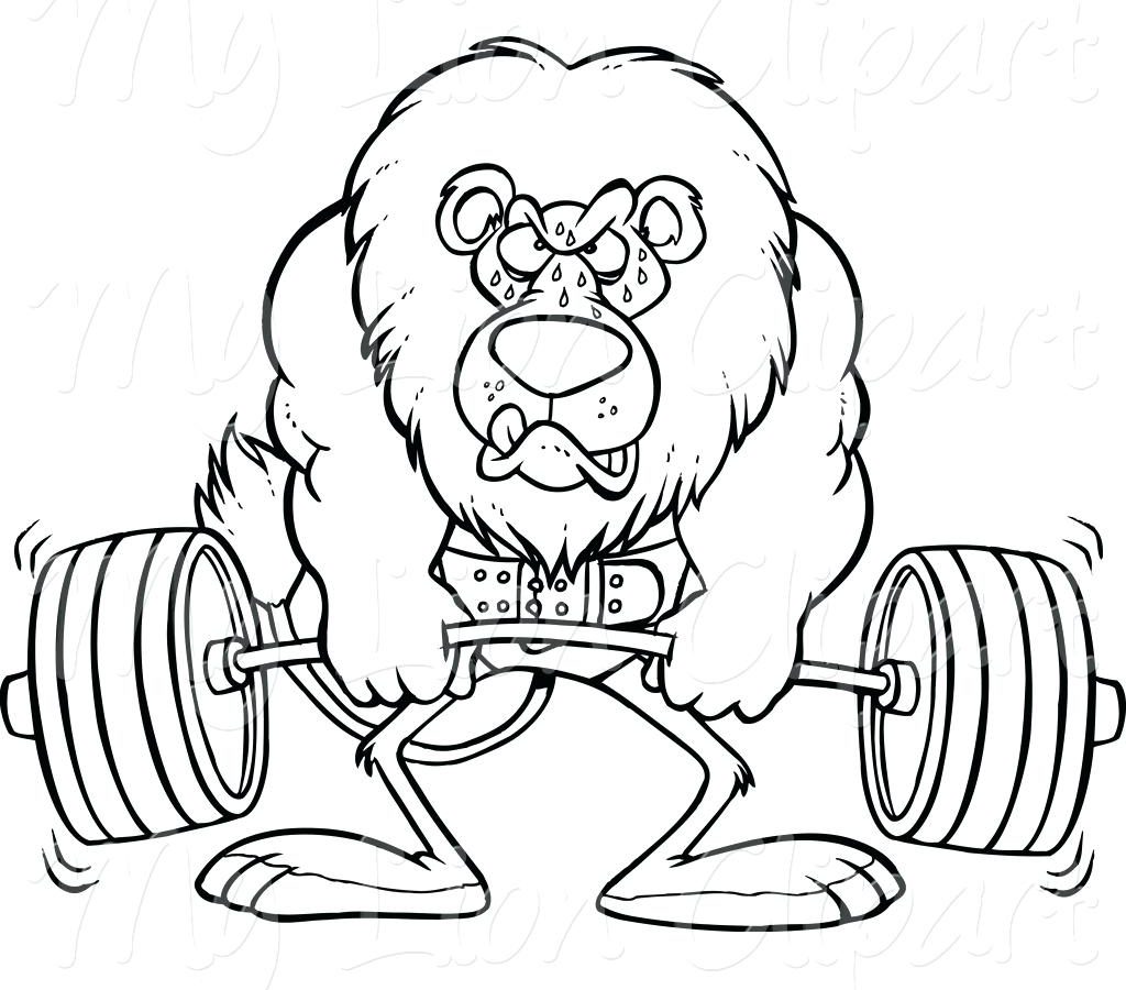1024x900 Weight Training Workout Coloringage Dreaded Weightliftingages