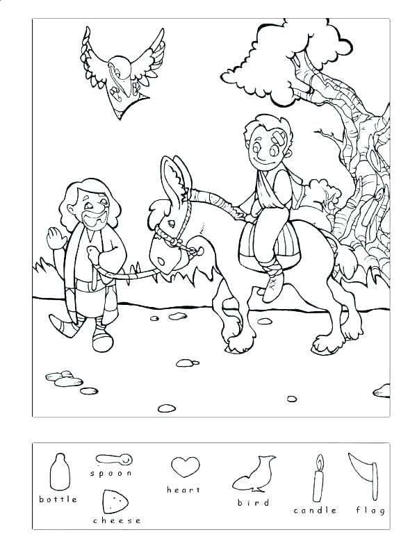 600x776 The Good Samaritan Coloring Page Good Coloring Page The Good