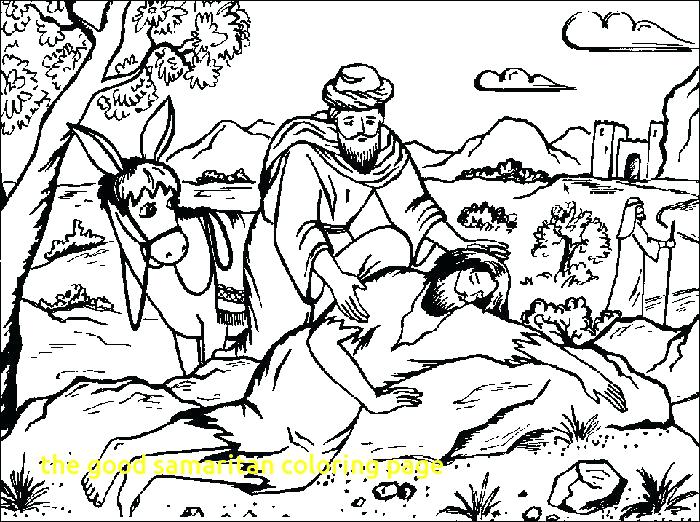 700x522 The Good Samaritan Coloring Page Good Coloring Page