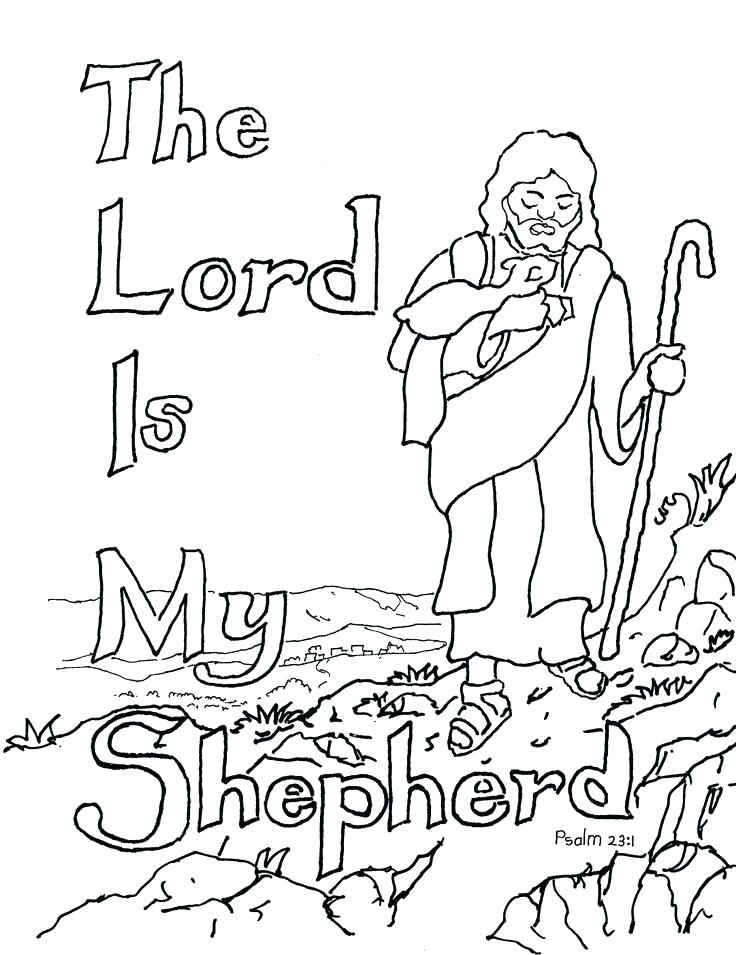 736x955 Good Shepherd Coloring Page Sheep And Shepherd Coloring Page View