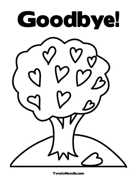 468x605 Printable Coloring Goodbye Car