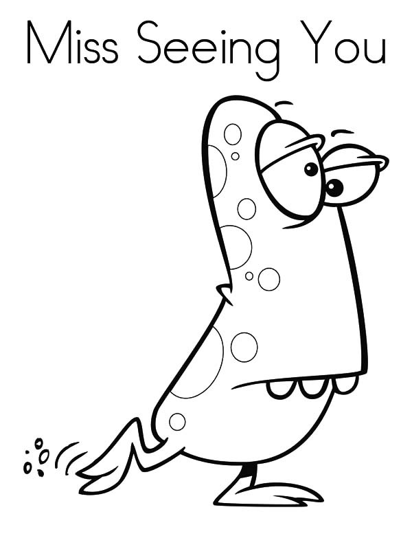 600x776 Astonishing I Miss You Coloring Pages 35 33 Goodbye