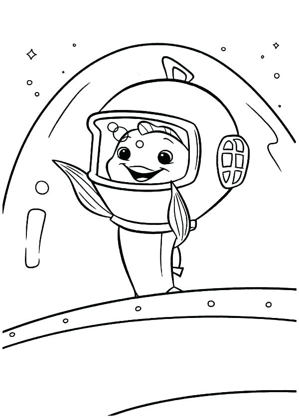600x840 Chicken Little Coloring Pages Fish Out Of Water Goodbye Waving
