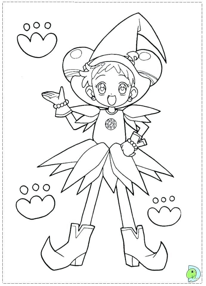 691x960 Coloring Pages Google Search Anime Coloring Pages Magical Doremi