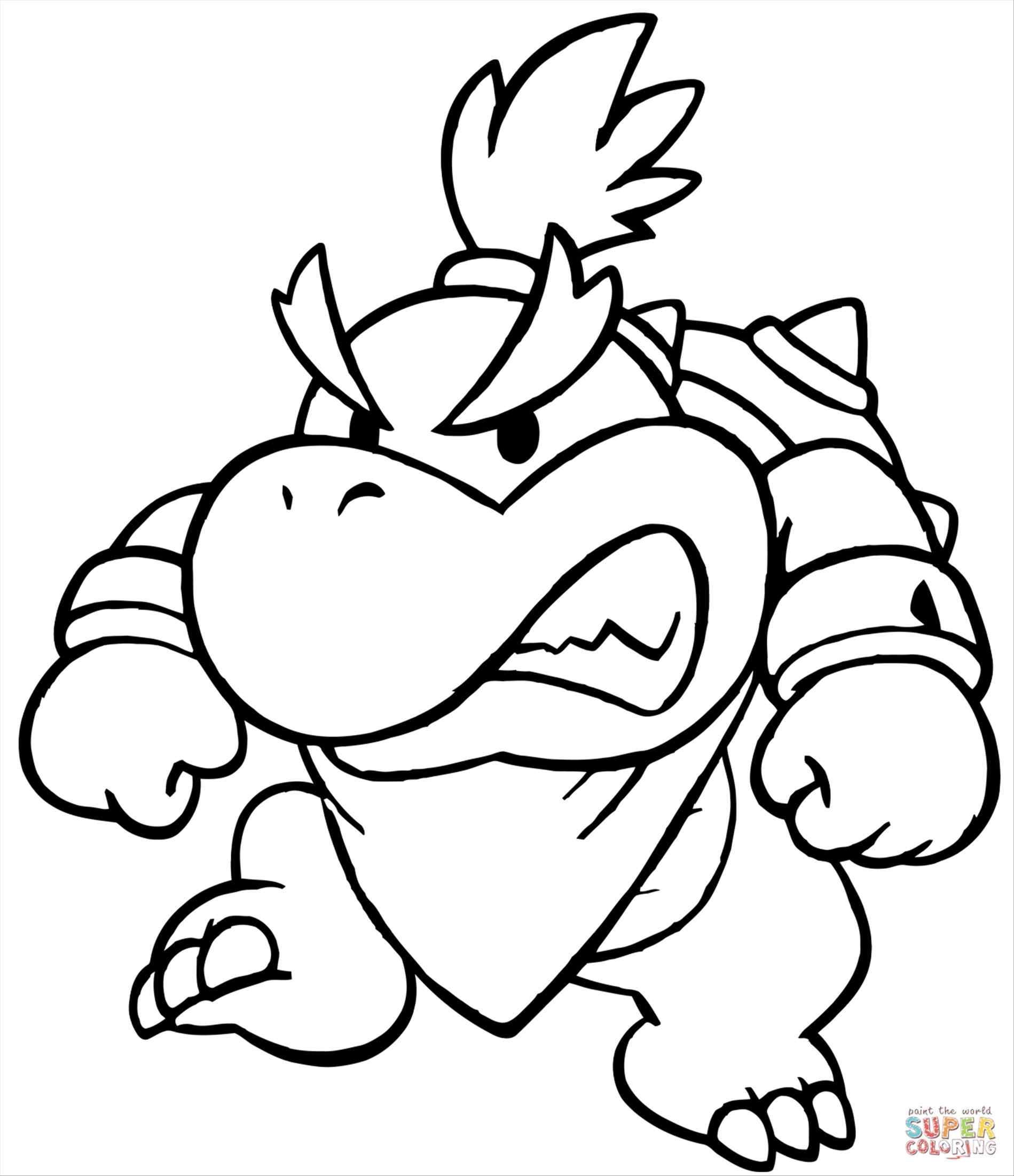 Goomba Coloring Page