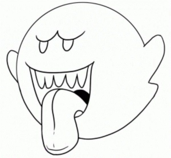 600x556 Mario Coloring Pages Baby Mario Coloring Pages. Mario Kart