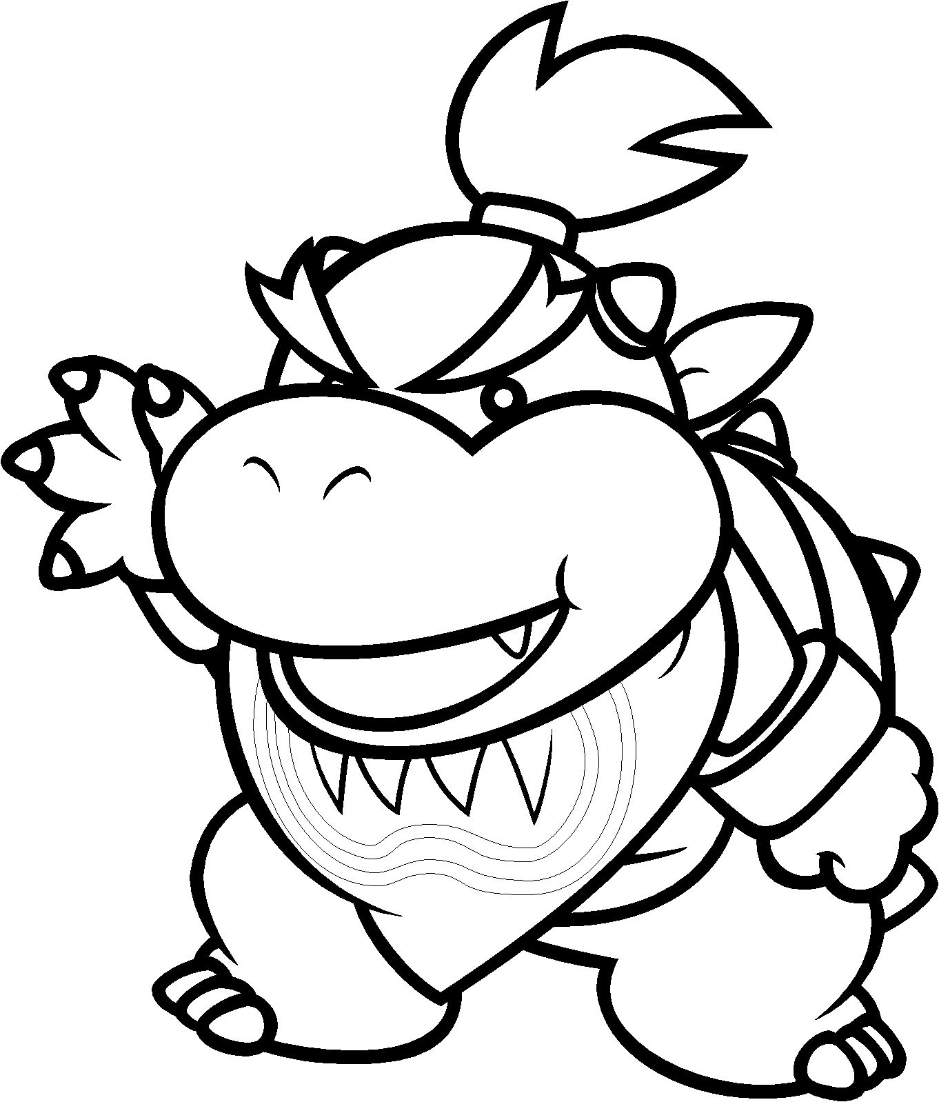 1362x1598 Stunning Coloring Goomba Pages Mario In Picture Of Popular