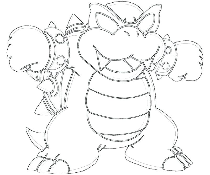 800x667 Goomba Coloring Pages