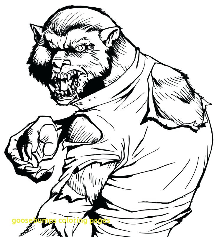 736x804 Goosebumps Coloring Pages Printable Archives