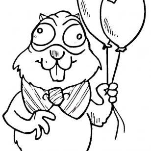 308x308 Gopher Coloring Pages Pattern