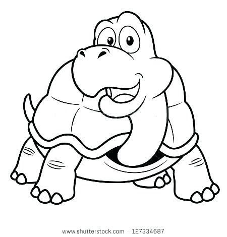 450x470 Tortoise Coloring Page By Tortoise Coloring Page Hare Tortoise